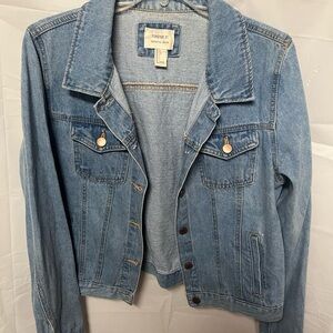 Forever 21 Light Blue Jean Jacket